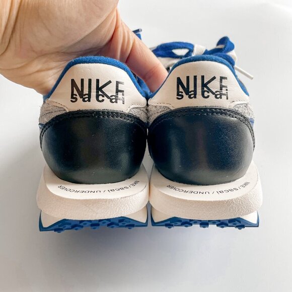 NIKE Sacai x Undercover xLDWaffle Night Maroon Team Royal DJ4877-600 Sneaker 5.5 - Picture 6 of 9